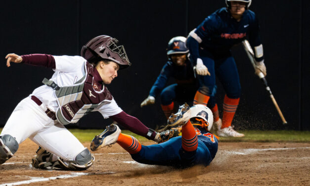 Hokies defeat Virginia, 8-4, in ACC Opener