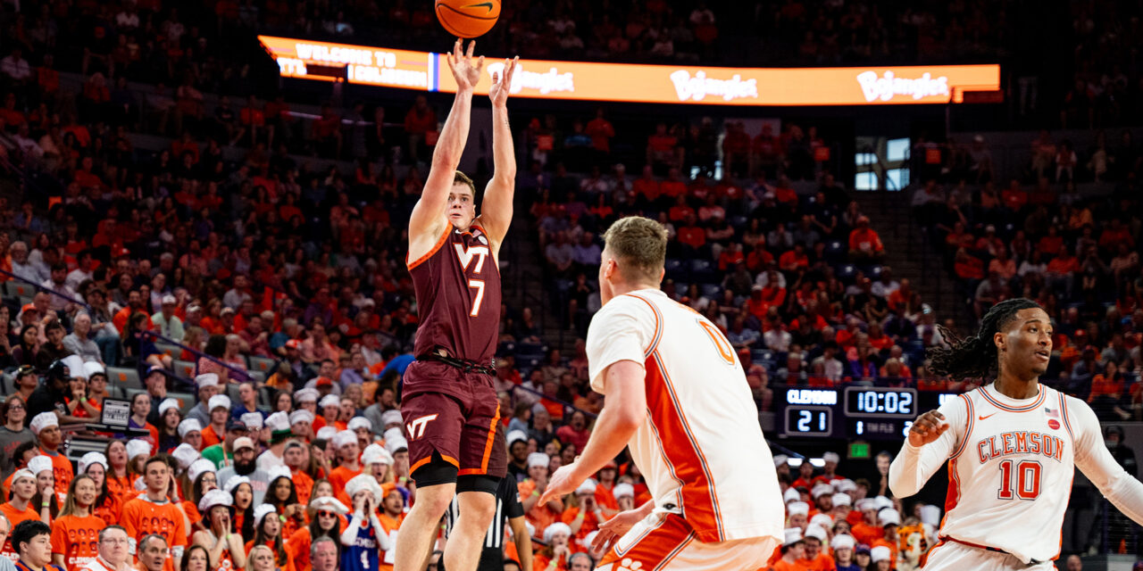 Hokies drop regular-season finale, 65-47, at No. 11 Clemson