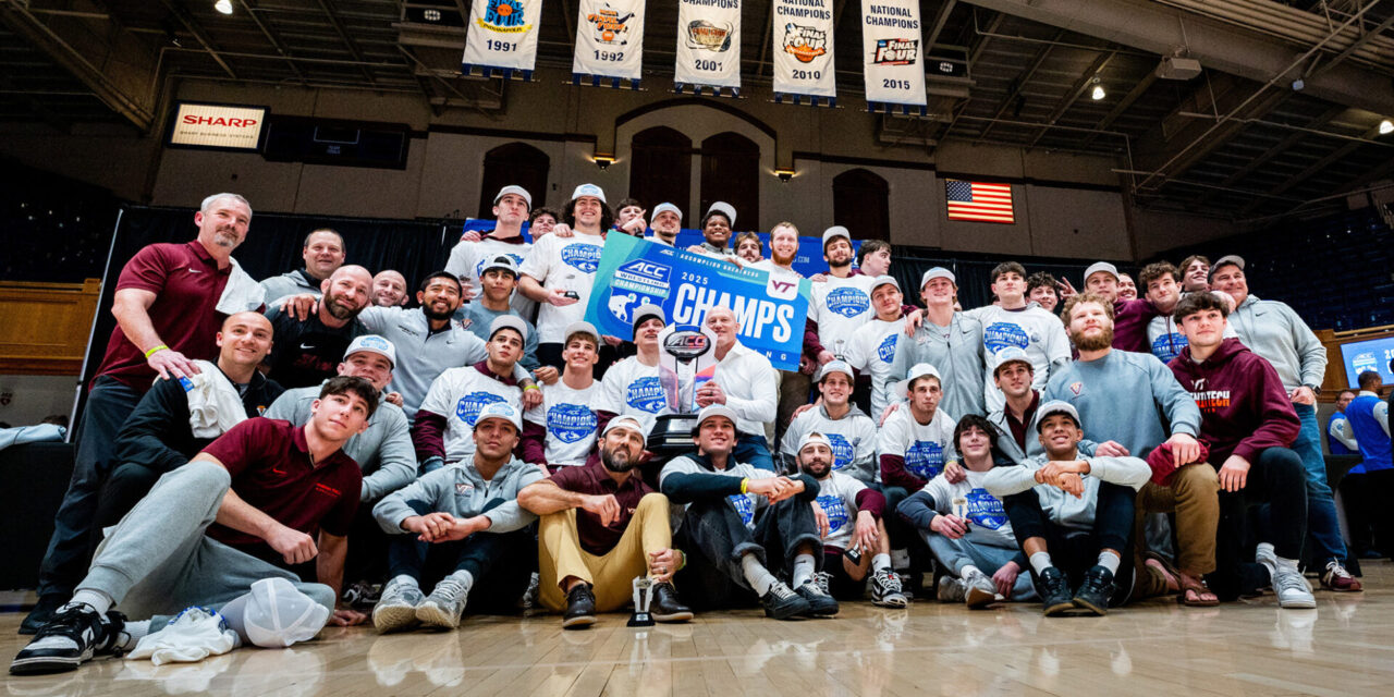 Hokies claim 2025 ACC Wrestling Championship