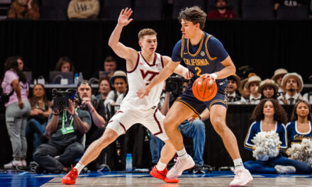 Hokies battle in the opening round, falling short against Cal 82-73 in double OT
