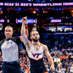 Virginia Tech at the NCAA Wrestling Championships Day 1