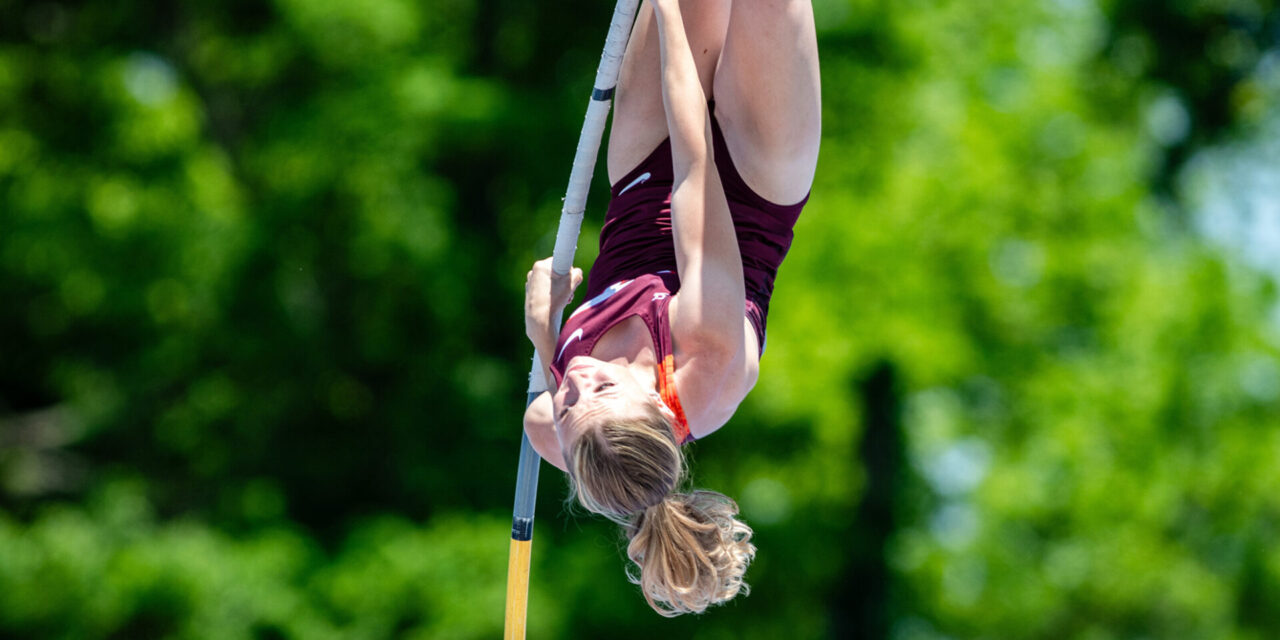 Virginia Tech pole vault shined at the 2025 Texas Relays