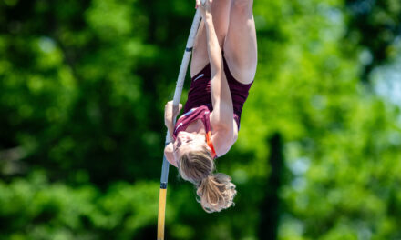 Virginia Tech pole vault shined at the 2025 Texas Relays
