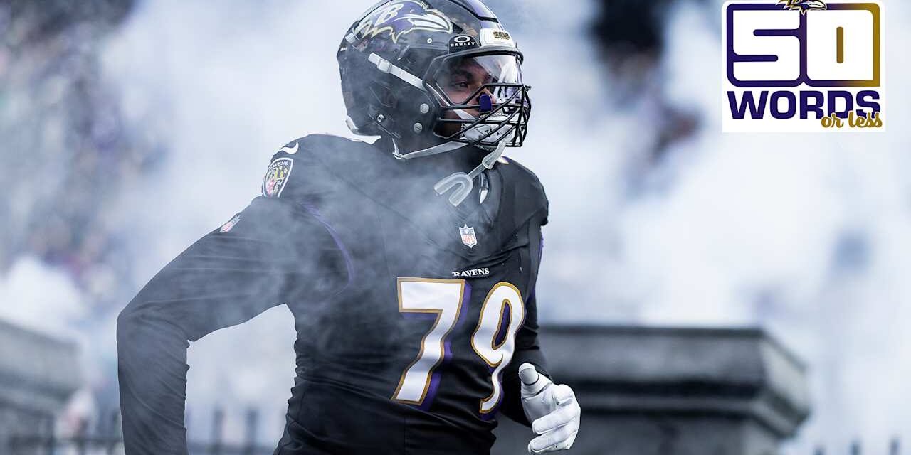 50 Words or Less: Ronnie Stanley Is a Pivotal Player With Free Agency Set to Begin