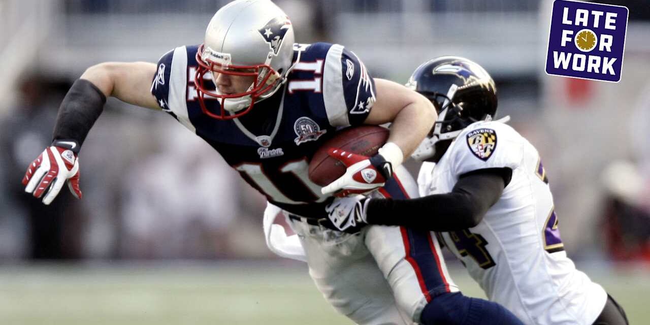 Late for Work: Julian Edelman Talks Ravens-Patriots Rivalry