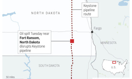 The latest leak in the Keystone oil pipeline continues its troubled history