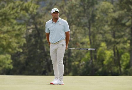 Golf-DeChambeau thrives on Masters energy at Augusta