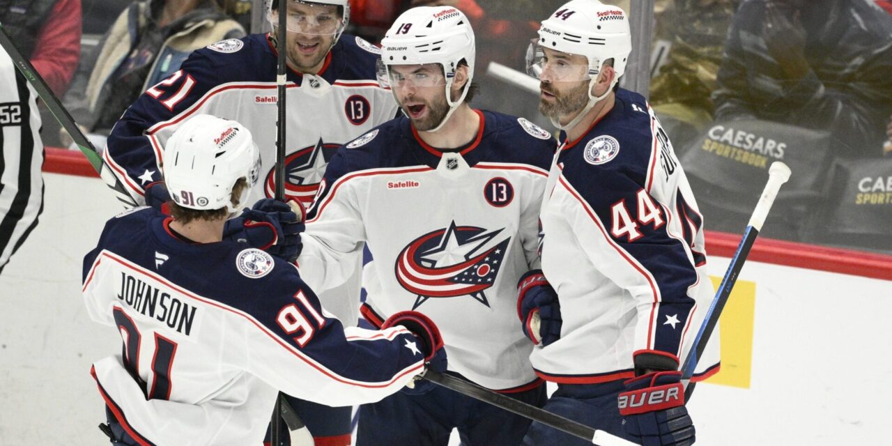 Fantilli and Greaves are the latest contributors in keeping the Blue Jackets’ playoff hopes going