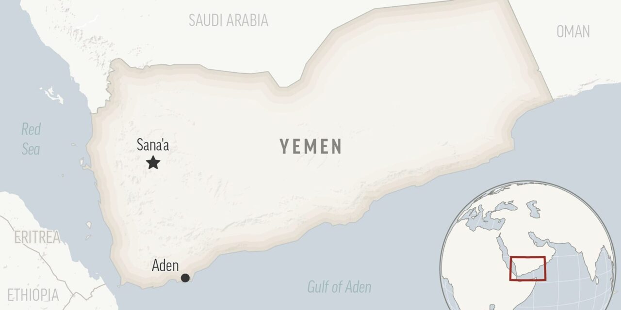 US airstrikes targeting a Yemeni oil port killed 20 people, Houthis say