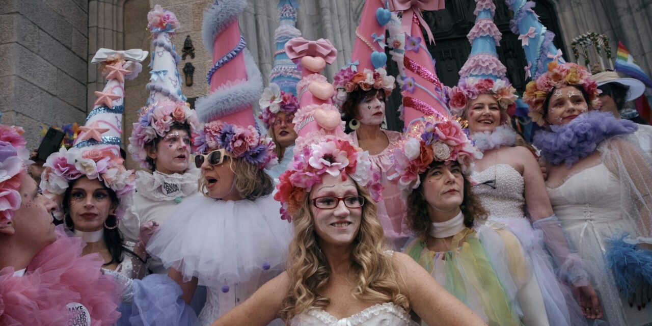 AP PHOTOS: Colorful hats and costumes light up annual 
 NYC Easter Parade