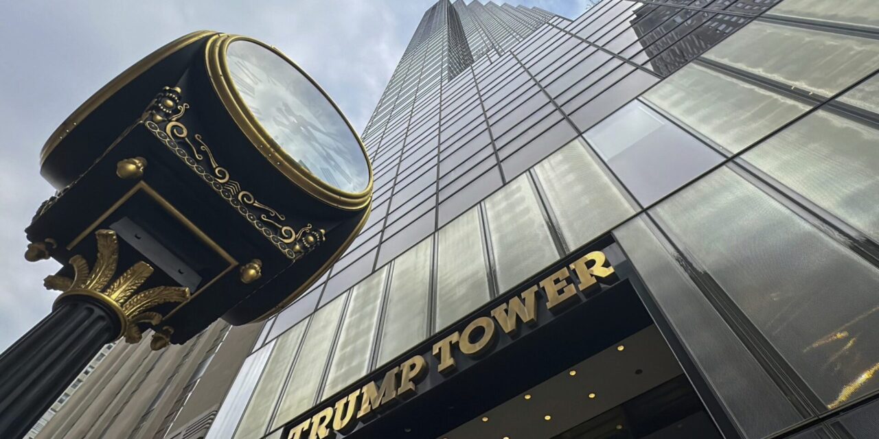 Person found on ‘elevated surface’ inside Trump Tower in New York is arrested, police say
