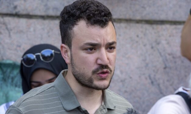 Wife of detained Columbia activist says her husband was denied release for his son’s birth