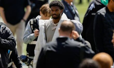 Shedeur Sanders projected to slide — oddsmakers gauging how far