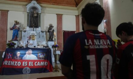 Pope Francis’ beloved soccer team in Buenos Aires mourns its most famous fan