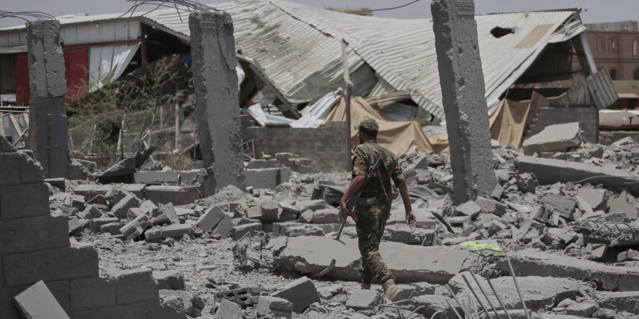 US strikes kill 8 in Yemen’s capital, Houthi rebels say, as America says over 800 strikes conducted