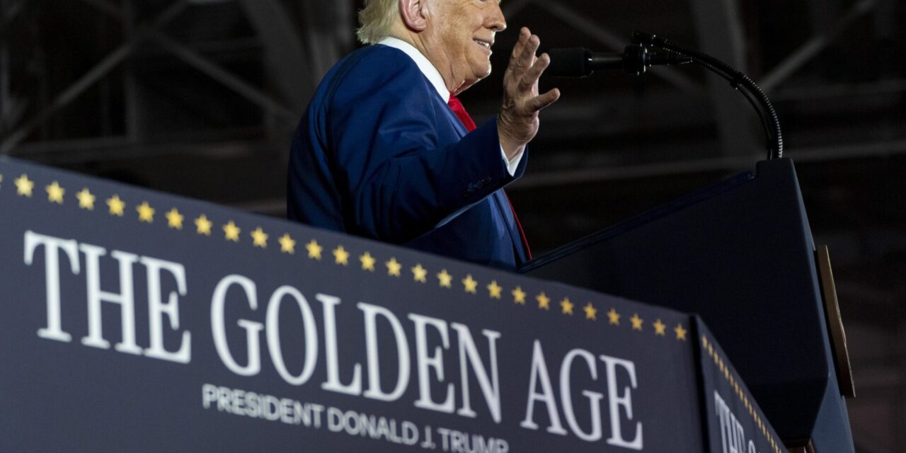 FACT FOCUS: Trump touts his accomplishments at 100 days but at times falls short on the facts