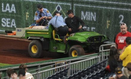 Man falls from 21-foot Clemente Wall at PNC Park in Pittsburgh during Cubs-Pirates game