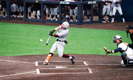 Hokies slip during Friday opener at Notre Dame, 7-2