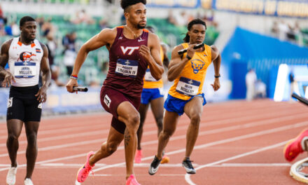 Virginia Tech claims four new top ten marks at the 44 Farms Team Invitational