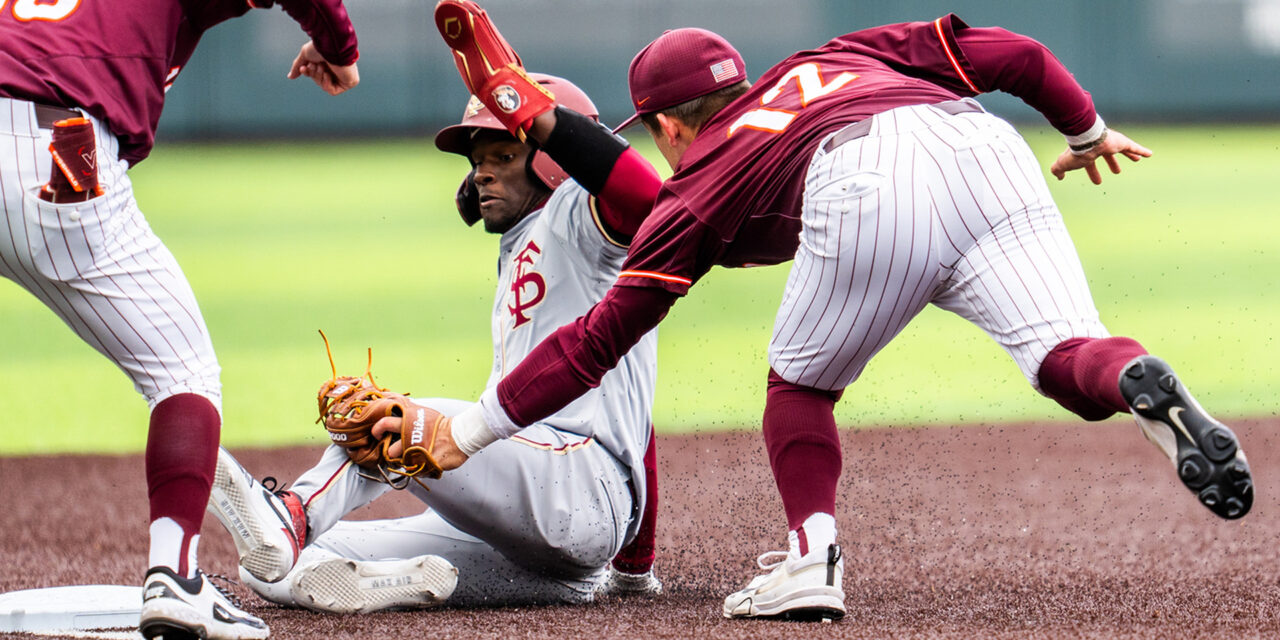 No. 25 Virginia Tech baseball swept in doubleheader by No. 9 Seminoles