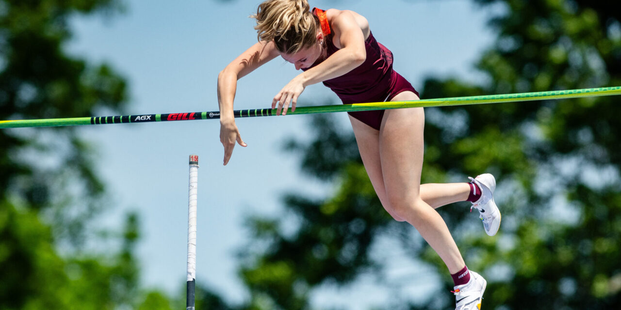 Three vaulters posted marks at the Gamecock Invitational