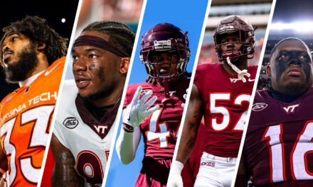 Five Hokies taken in 2025 NFL Draft