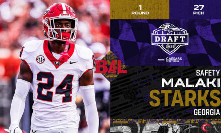 Ravens Select Malaki Starks in the First Round