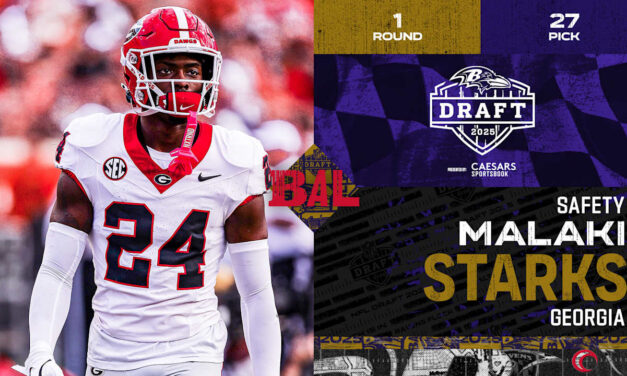 Ravens Select Malaki Starks in the First Round