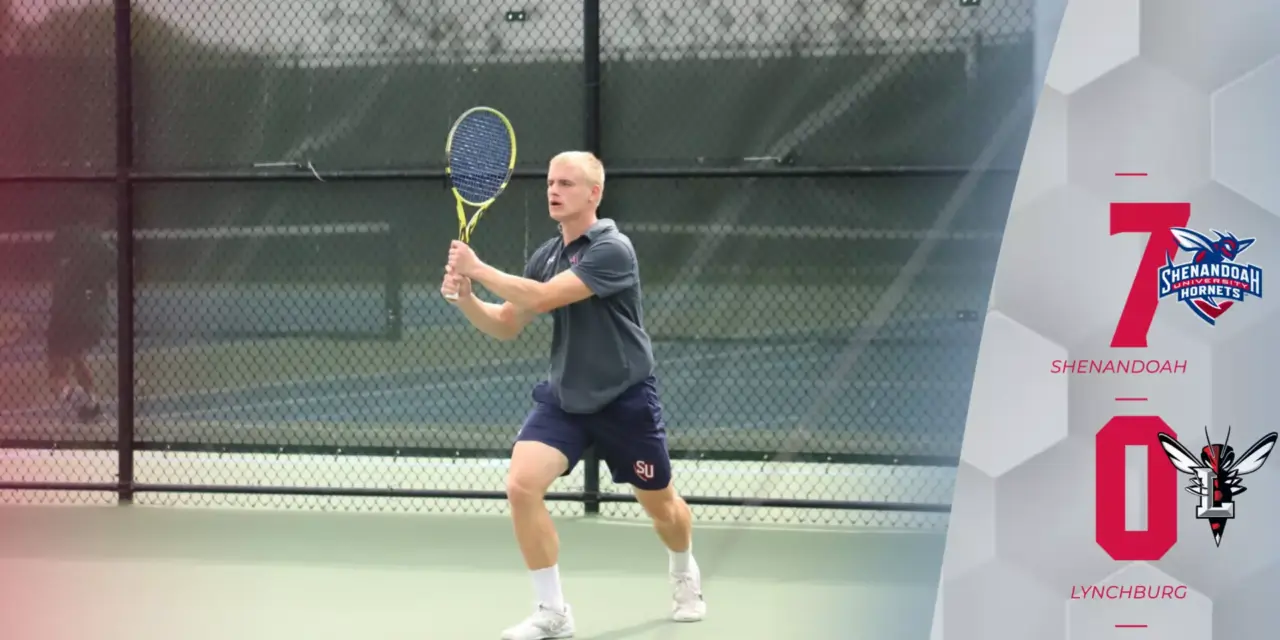 Men’s Tennis Defeats Lynchburg in Neutral Site Meeting