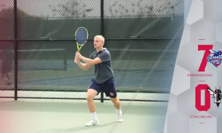 Men’s Tennis Defeats Lynchburg in Neutral Site Meeting