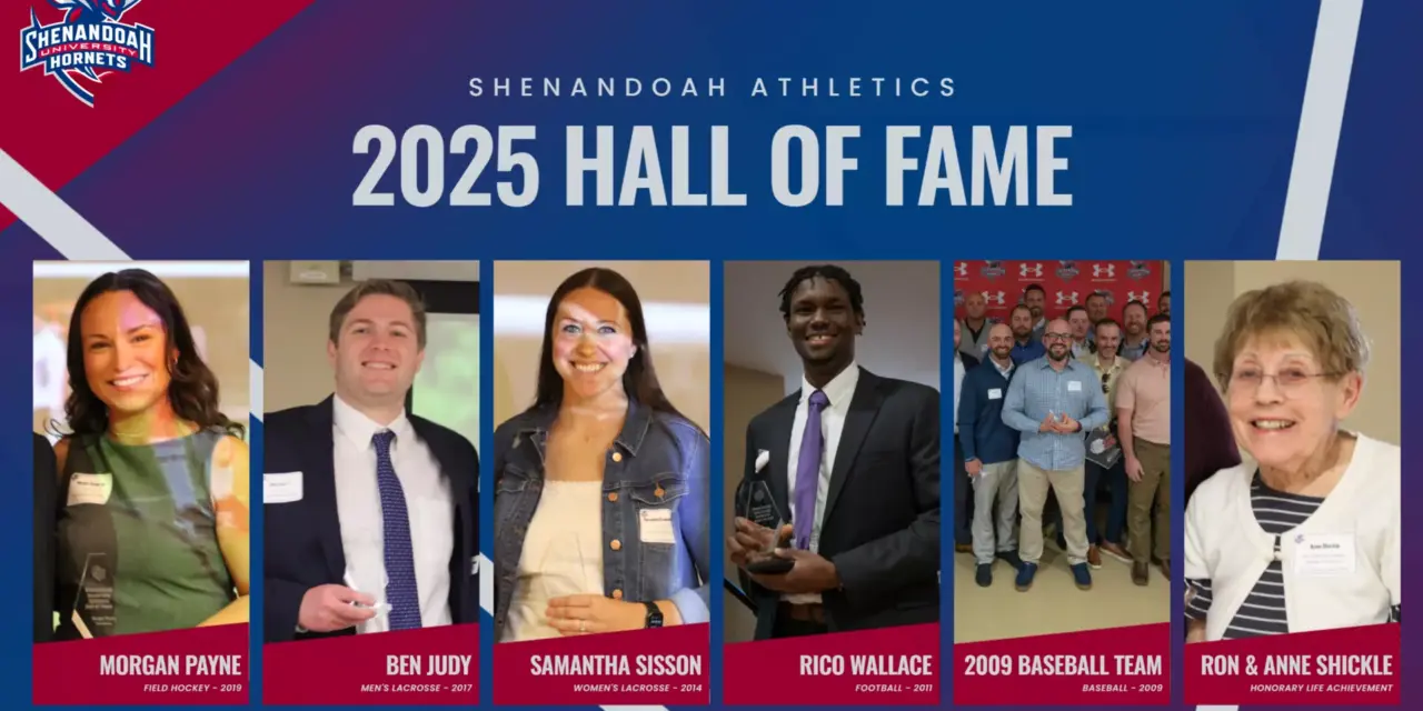Six Honored in Shenandoah Hall of Fame Class of 2025