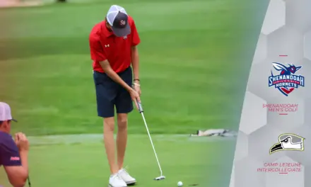 Shenandoah Men’s Golf Climbs to Fourth After Strong Day Two at Camp Lejeune