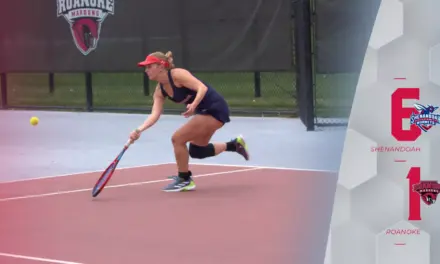 Women’s Tennis Dominates Roanoke, 6-1