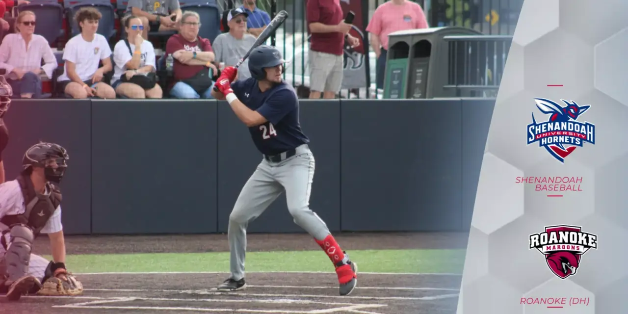 Shenandoah Baseball Sweeps Roanoke in Pulaski