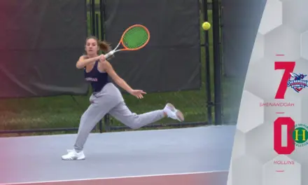 Women’s Tennis Defeats Hollins, 7-0