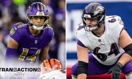 Ravens Pick Up Kyle Hamilton’s Fifth-Year Option, But Not Tyler Linderbaum’s