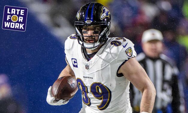 Late for Work: Mark Andrews on His Future: ‘You Can’t Be Surprised by Anything, But I’m a Raven’
