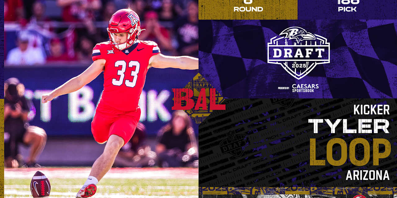 Ravens Draft Kicker Tyler Loop in Sixth Round (No. 186)