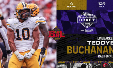 Ravens Select Linebacker Teddye Buchanan in Fourth Round (No. 129)
