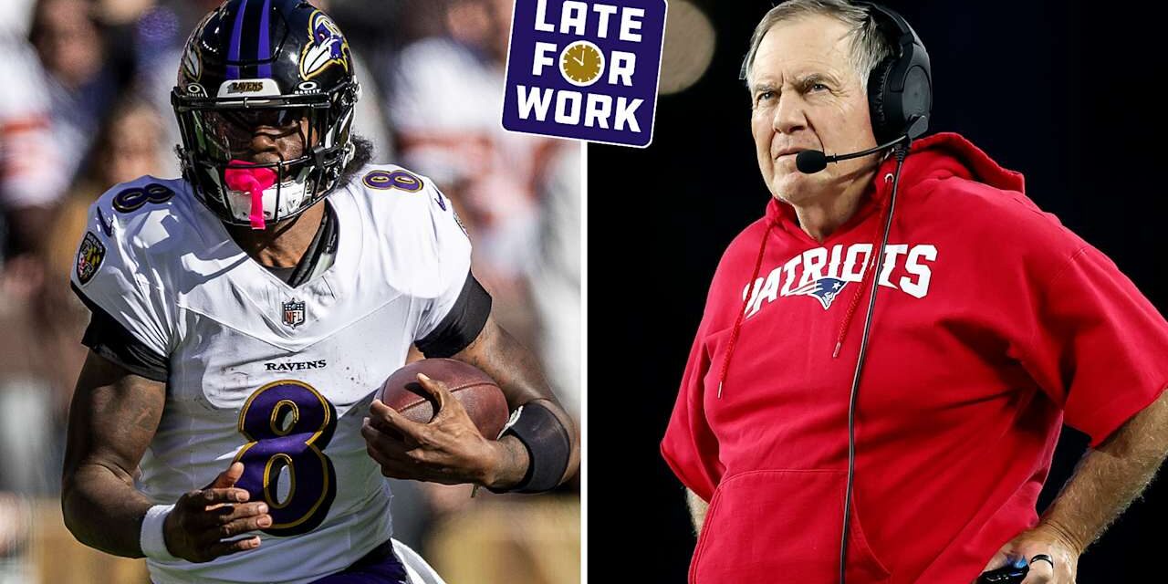 Late for Work: Bill Belichick Regrets Not Drafting Lamar Jackson