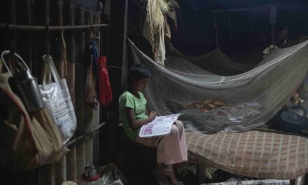AP PHOTOS: A school under a highway is a sanctuary for disadvantaged children in India