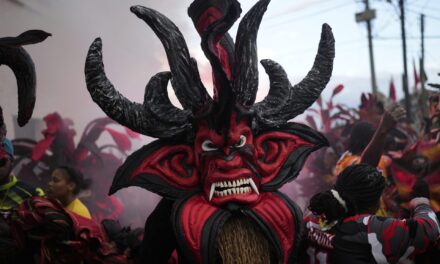 AP PHOTOS: Panama town reckons with dark history of colonialism in Festival of Devils and Congos