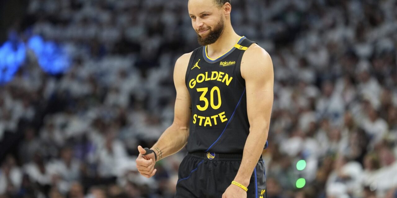 Curry leaves Warriors’ series opener vs. Wolves in 2nd quarter with strained hamstring