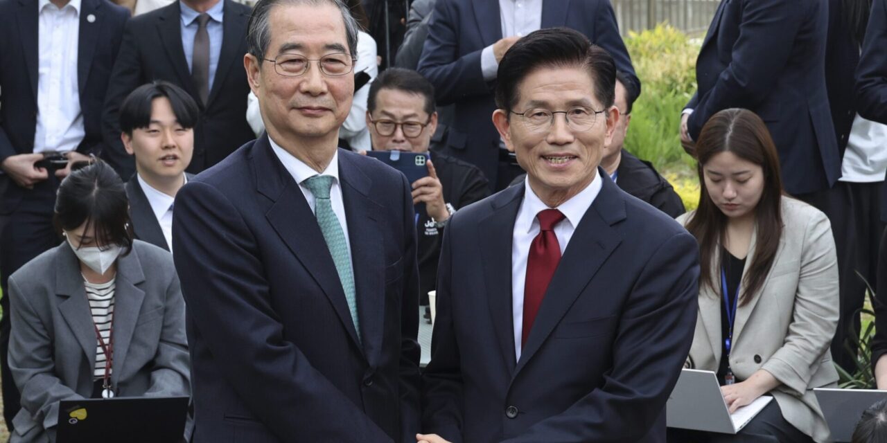 South Korean conservative party moves to switch presidential candidates as election turmoil deepens