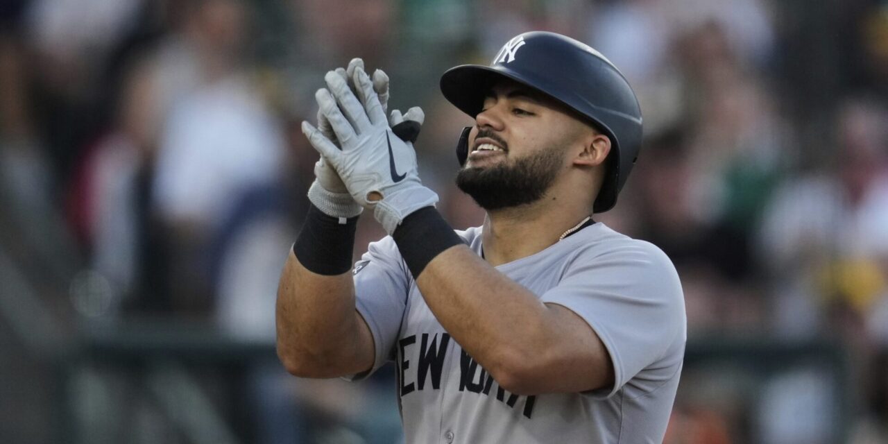 Jasson Dominguez becomes youngest Yankees player with a 3-homer game