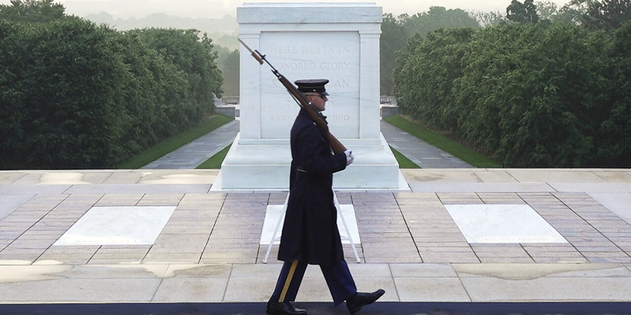 For 1 sentinel, a final walk at Arlington’s Tomb of the Unknown Soldier