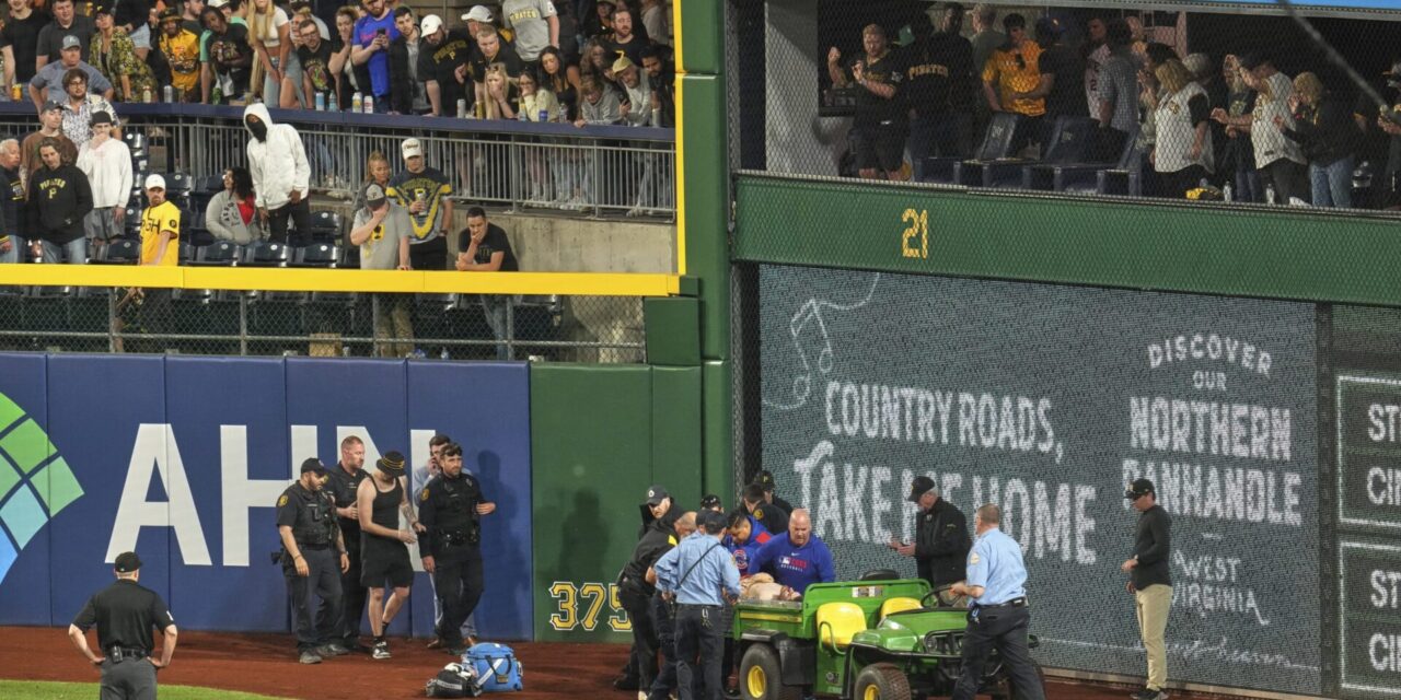 A man is charged with providing alcohol to 20-year-old who fell from PNC Park outfield wall in April