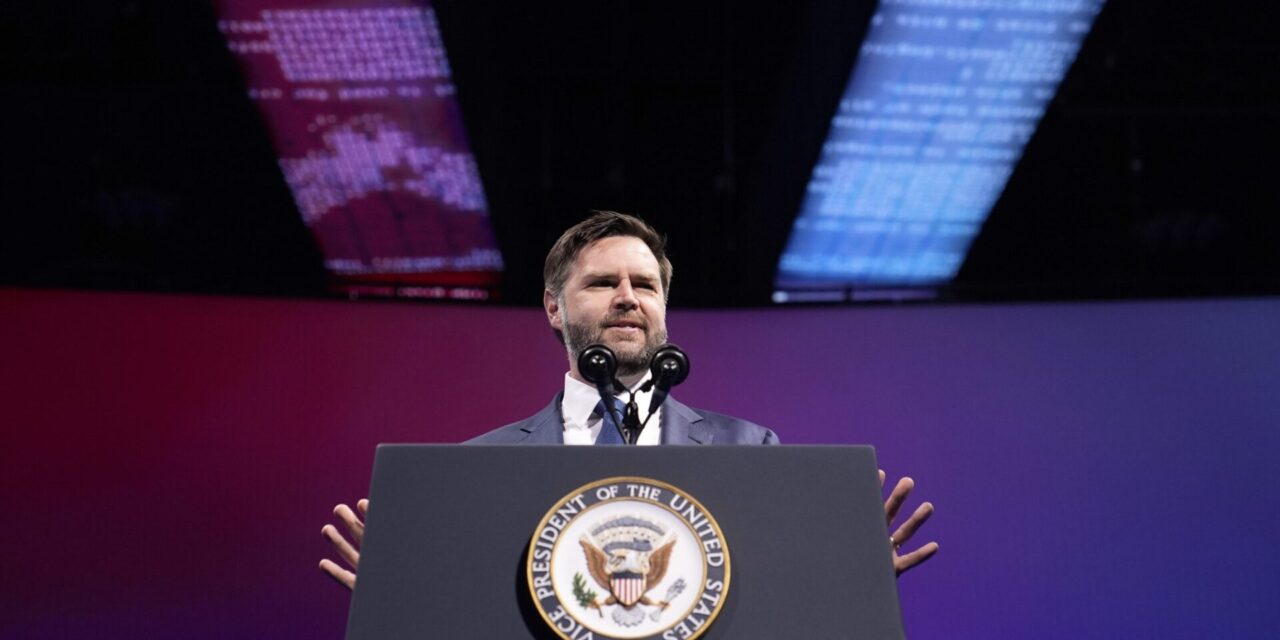 Vance urges crypto industry to stay involved in politics as he touts Trump administration’s record