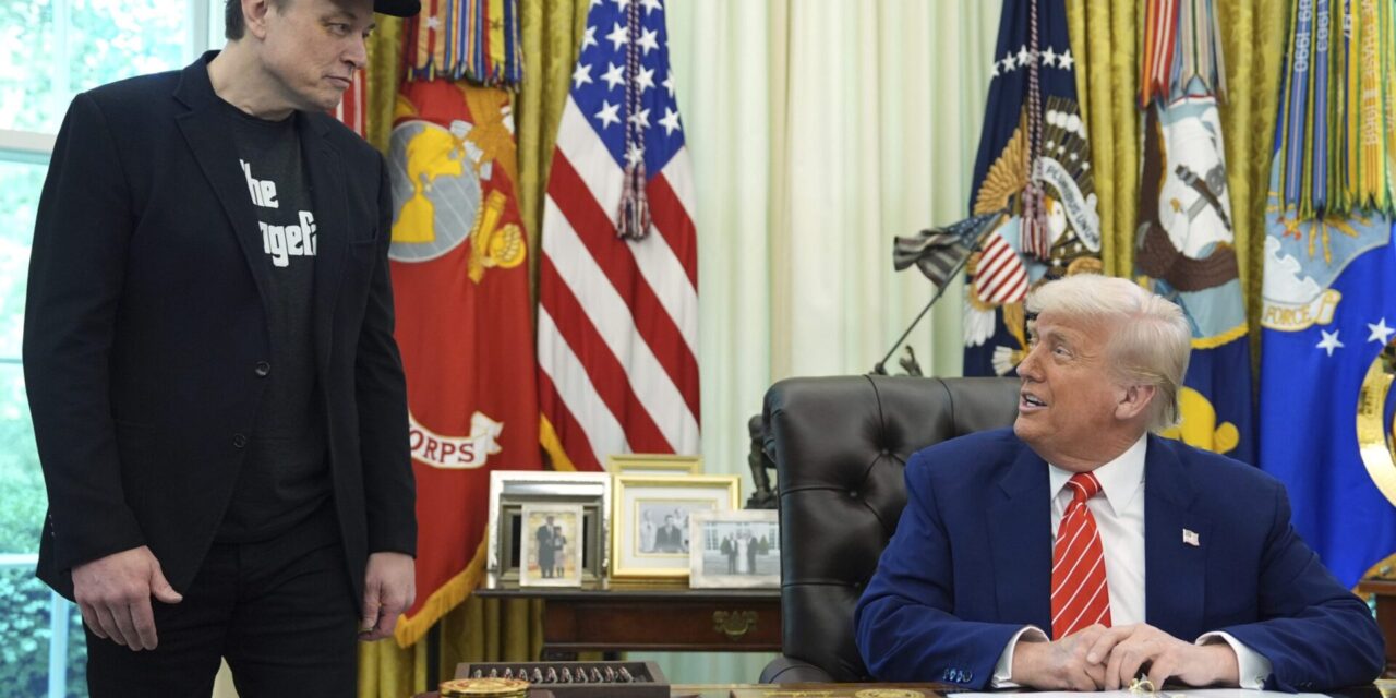 Trump gives Elon Musk an Oval Office sendoff, crediting him with ‘colossal change’