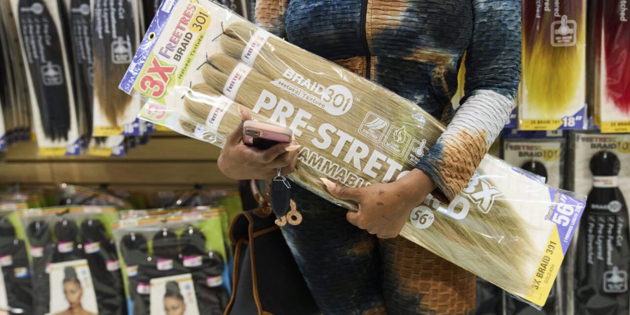 AP PHOTOS: The Black hair industry imports products from China. Here’s what tariffs mean
